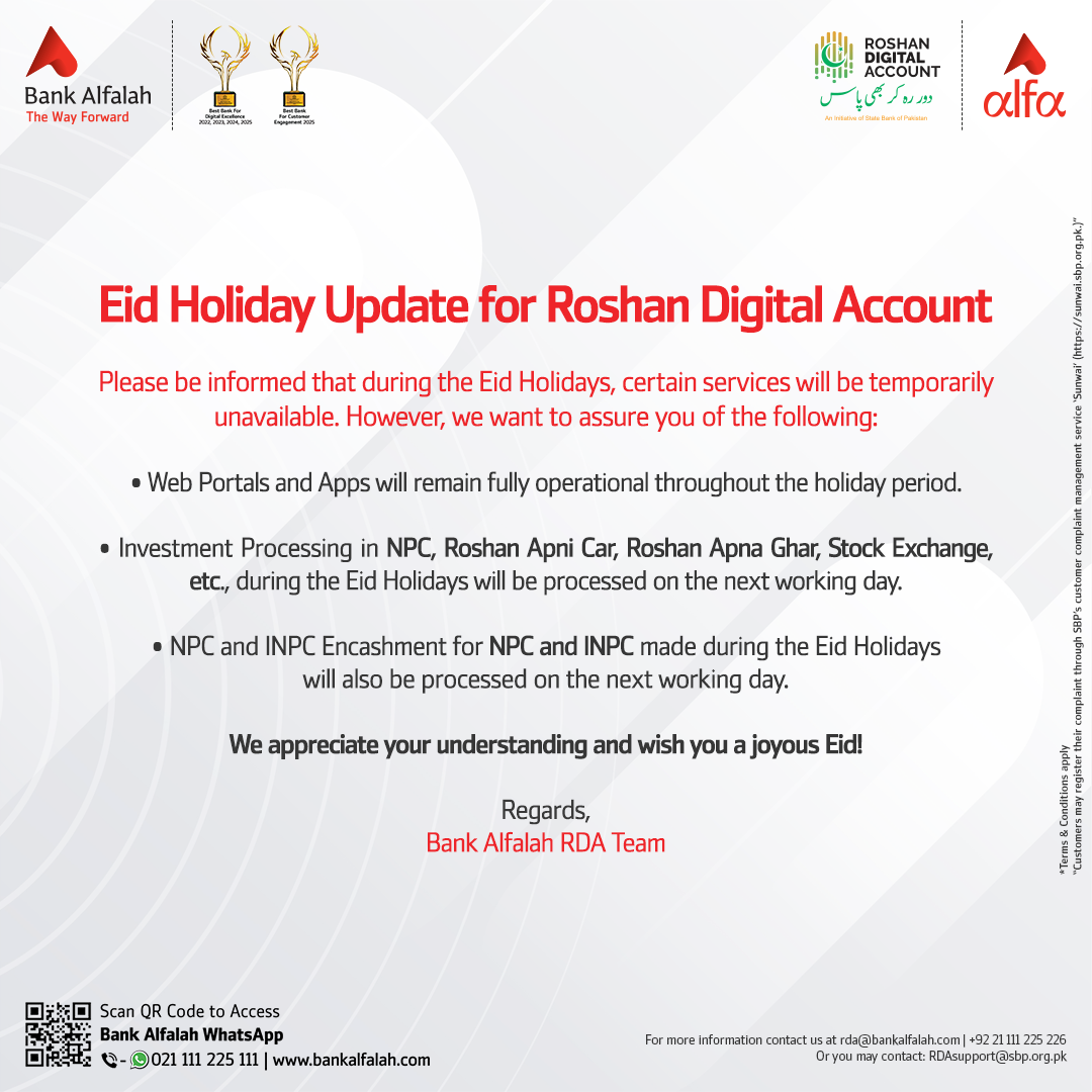 Roshan Digital Account