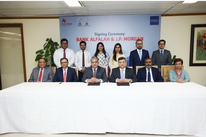 Bank Alfalah Limited Partners with J.P. Morgan to Launch Inward Remittances in Pakistan Bank Alfalah Limited Partners with J.P. Morgan to Launch Inward Remittances in Pakistan