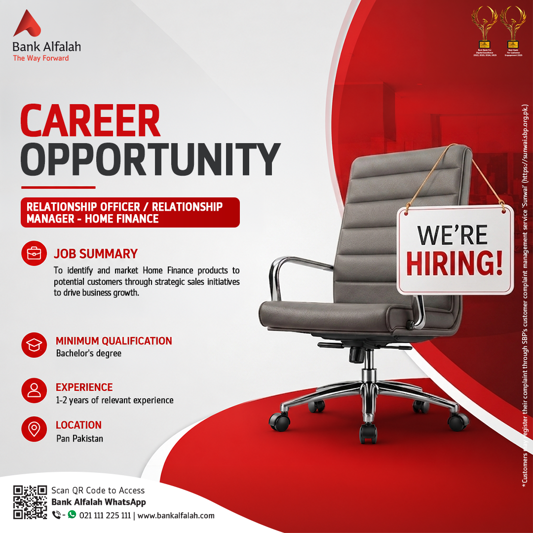 Job Post Officer Relationship Officer Home Finance