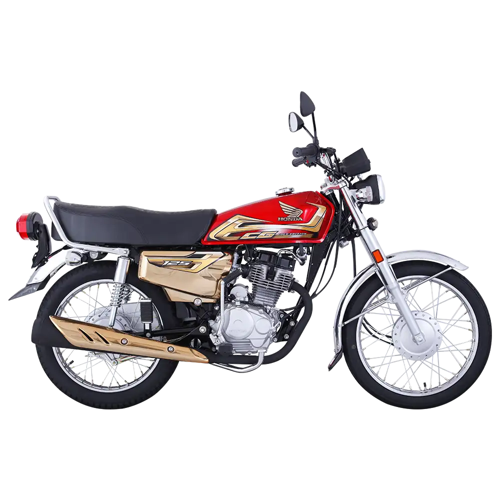 Honda Cg125 Self Gold Red