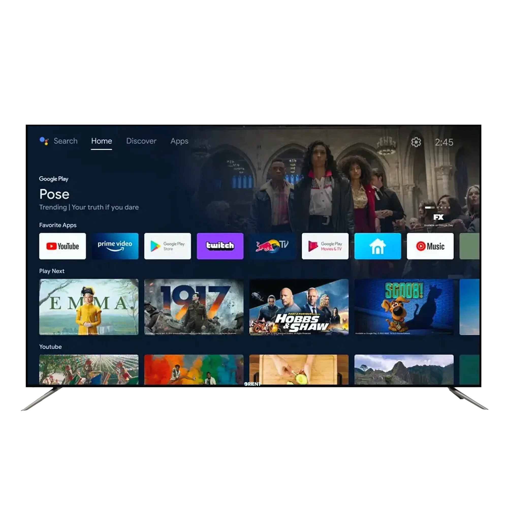 Orient55led Tv Titanium 55t Qledgray