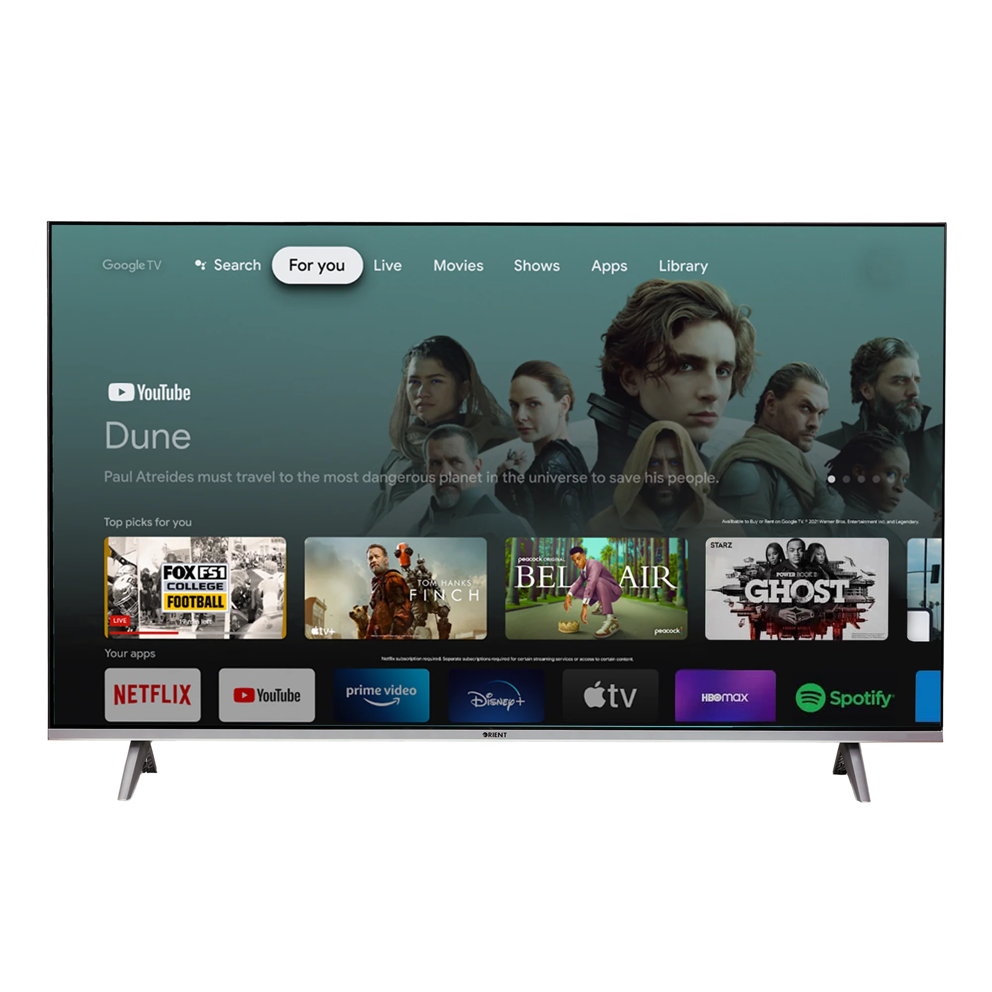 Orient 65 Led Tv Nexus 65s Qled Silver