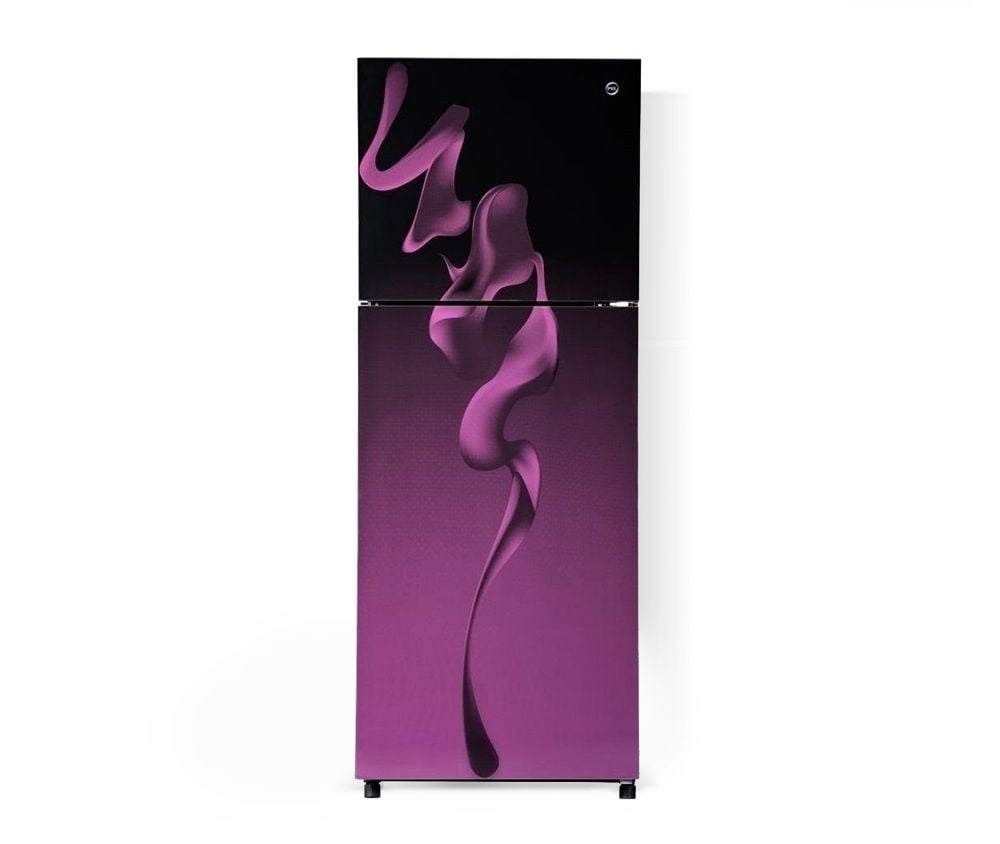 Pel Glass Door Refrigerator 6360 Purple Blaze Pb